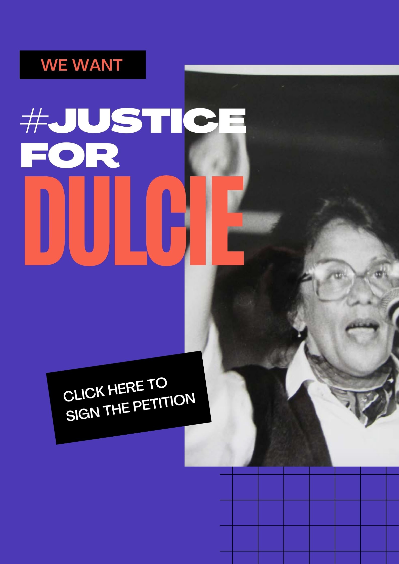 #Justicefordulcie Petition Request