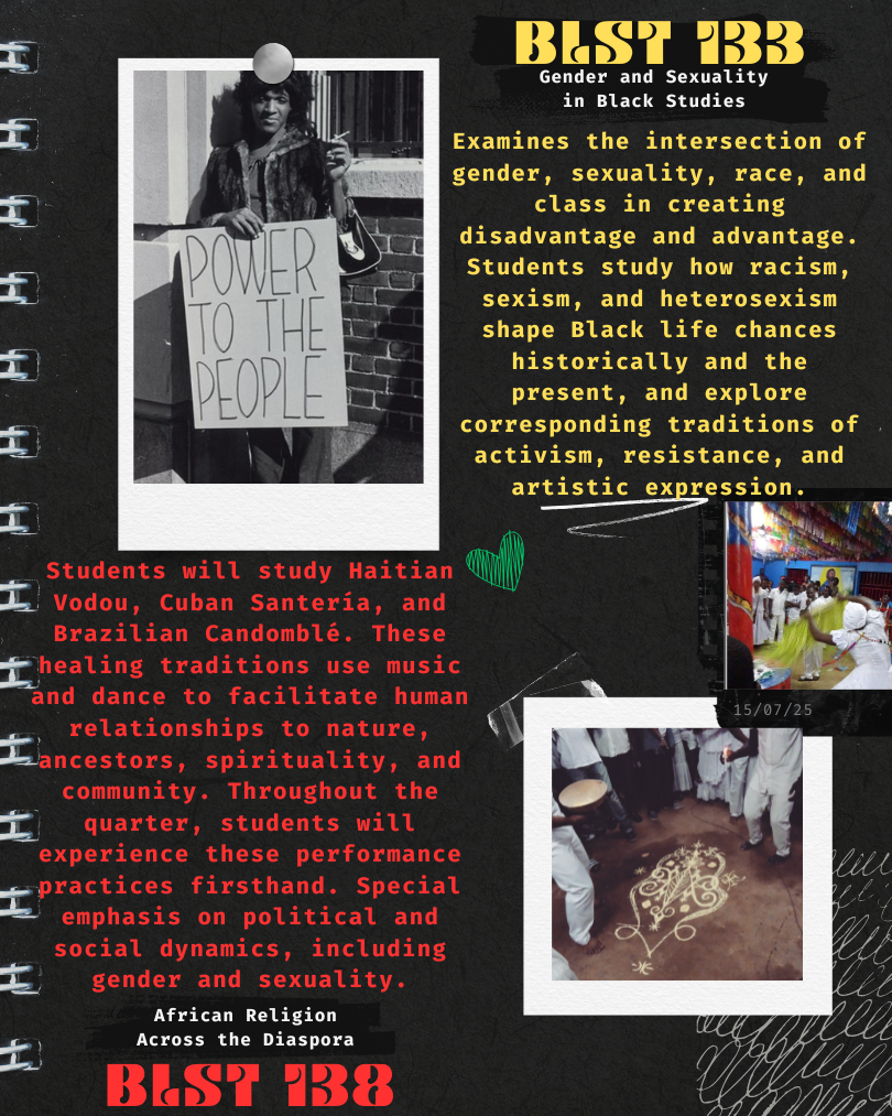 BLST 133 and BLST 138