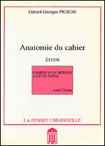 Anatomie du cahier - book cover